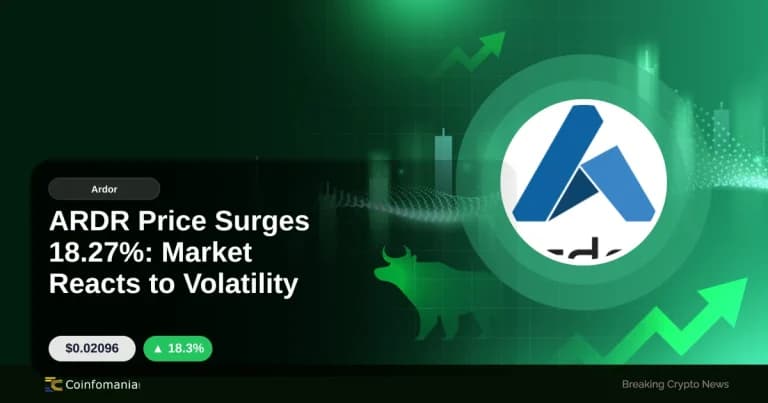ARDR Price Surges 18.27%: Market Reacts to Volatility