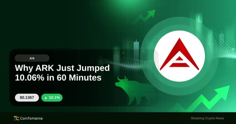 Why ARK Just Jumped 10.06% in 60 Minutes