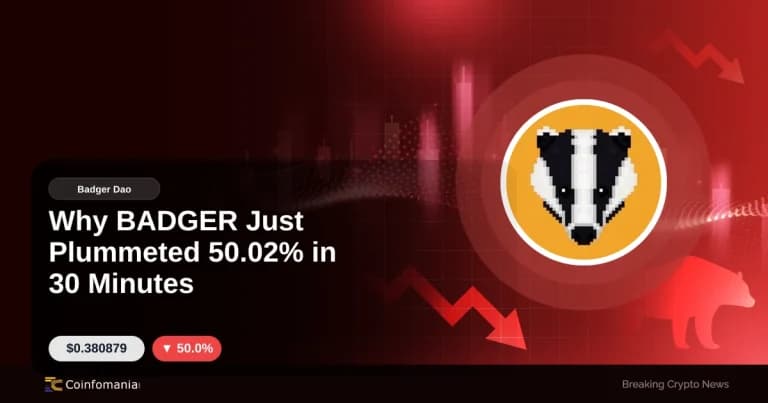 Why BADGER Just Plummeted 50.02% in 30 Minutes