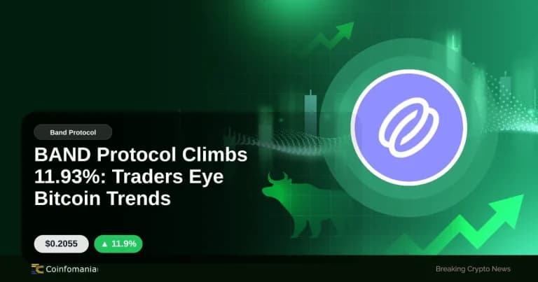 BAND Protocol Climbs 11.93%: Traders Eye Bitcoin Trends