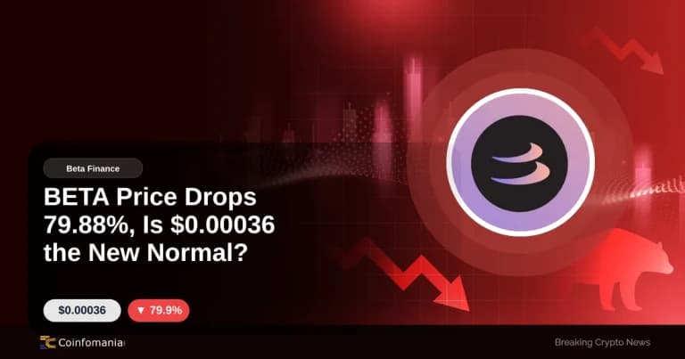 BETA Price Drops 79.88%, Is $0.00036 the New Normal?