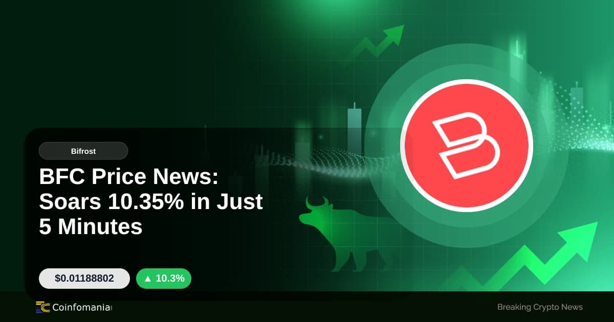 BFC Price News: Soars 10.35% in Just 5 Minutes