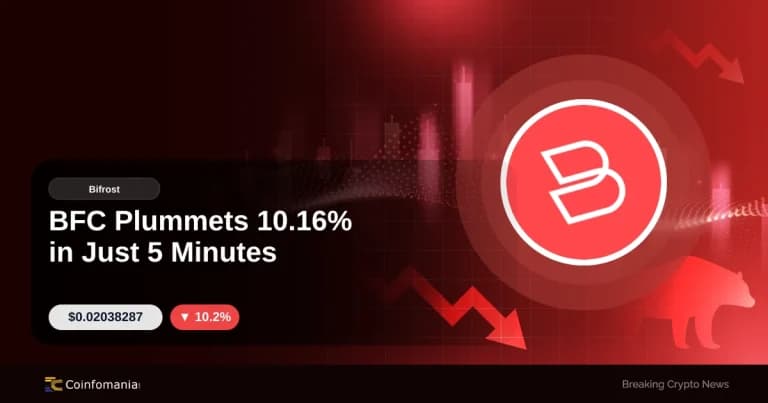 BFC Plummets 10.16% in Just 5 Minutes
