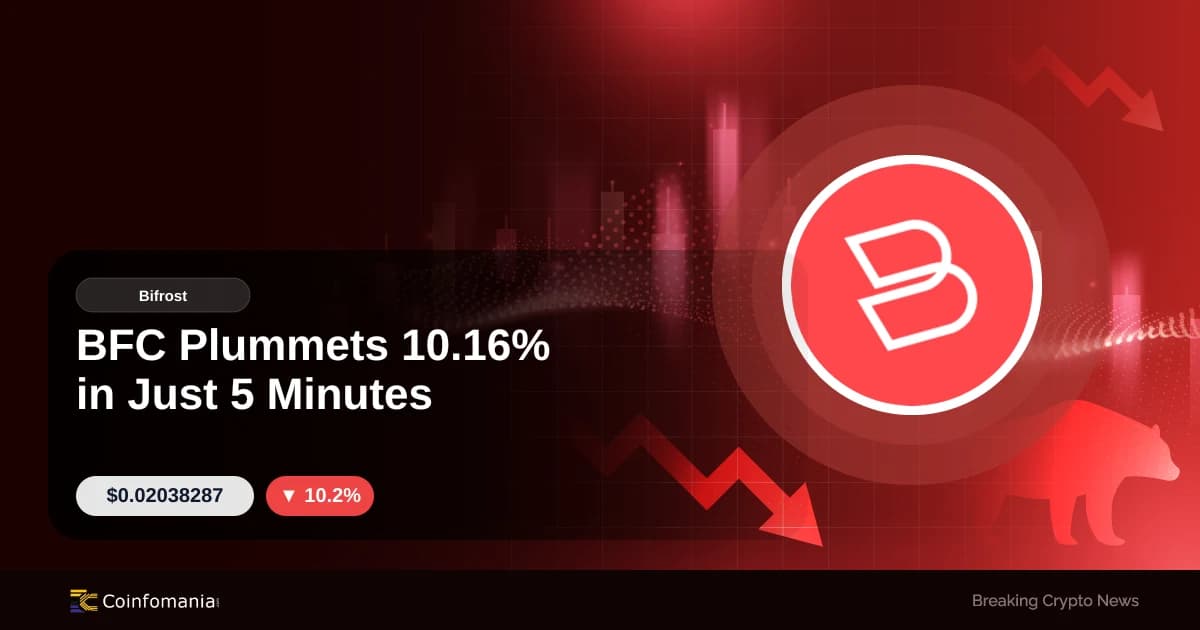 BFC Plummets 10.16% in Just 5 Minutes