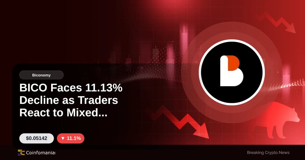 BICO Faces 11.13% Decline as Traders React to Mixed Signals