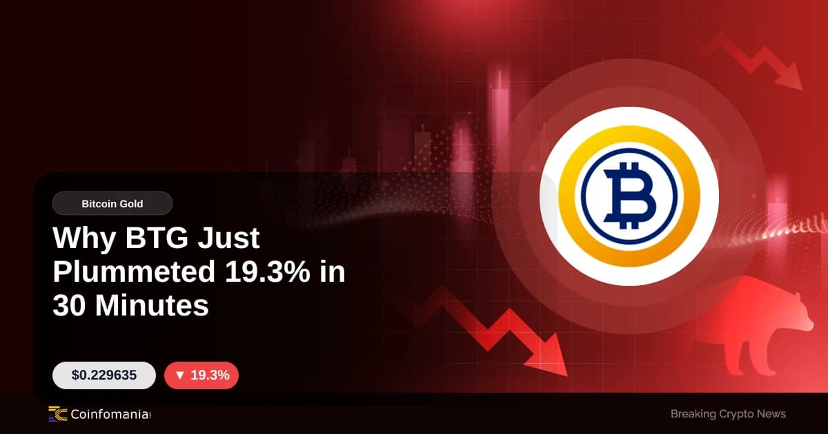 Por qué el BTG cayó un 19,3% en 30 minutos