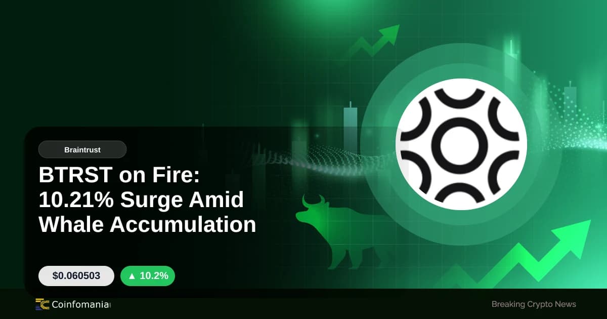 BTRST on Fire: 10.21% Surge Amid Whale Accumulation