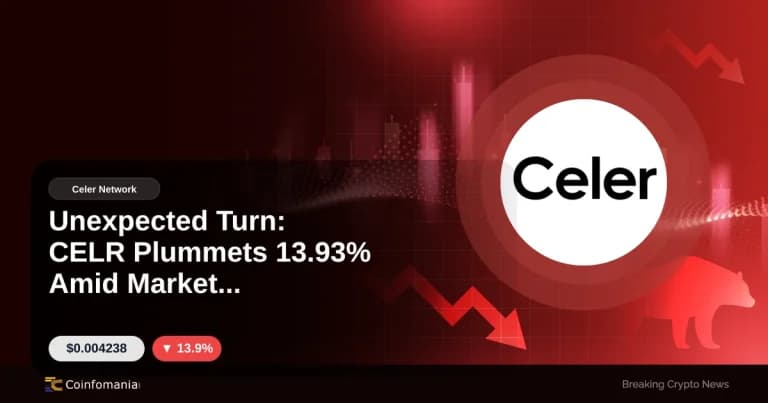 Unexpected Turn: CELR Plummets 13.93% Amid Market Volatility