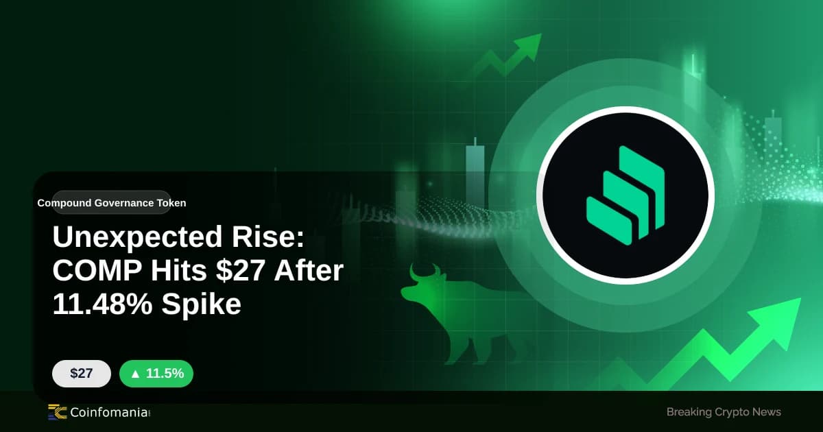 Unexpected Rise: COMP Hits $27 After 11.48% Spike