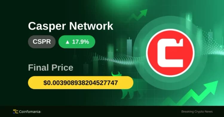 Tại Sao CSPR Đột Phát Tăng 17,95% Trong 30 Phút