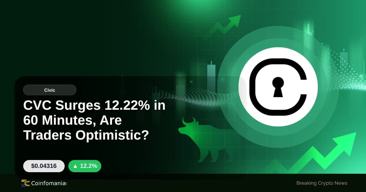 CVC Surges 12.22% in 60 Minutes, Are Traders Optimistic?