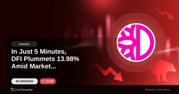 In Just 5 Minutes, DFI Plummets 13.98% Amid Market Pressures