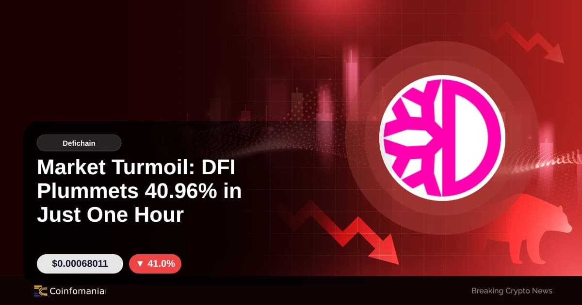 DFI se desploma un 40.96% en solo una hora: precio de DFI hoy