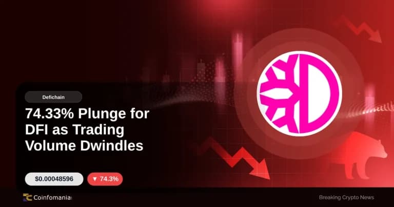74.33% Plunge for DFI as Trading Volume Dwindles