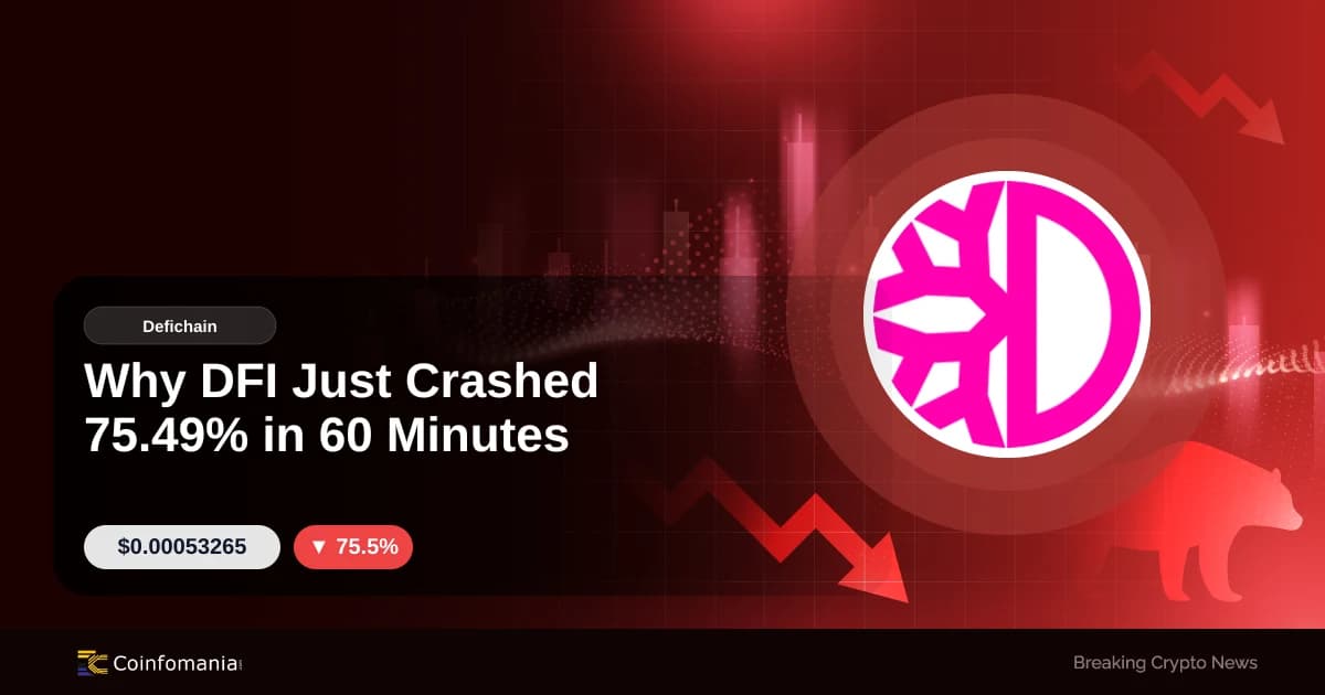 Why DFI Just Crashed 75.49% in 60 Minutes