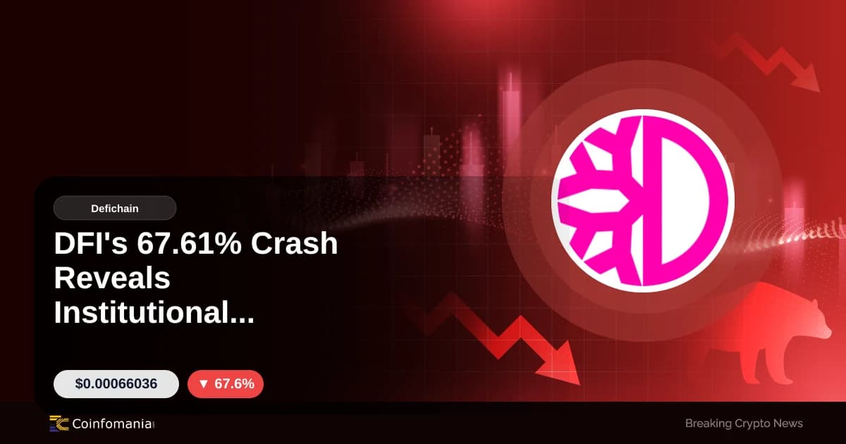 DFI’s 67.61% Crash Reveals Institutional Vulnerability
