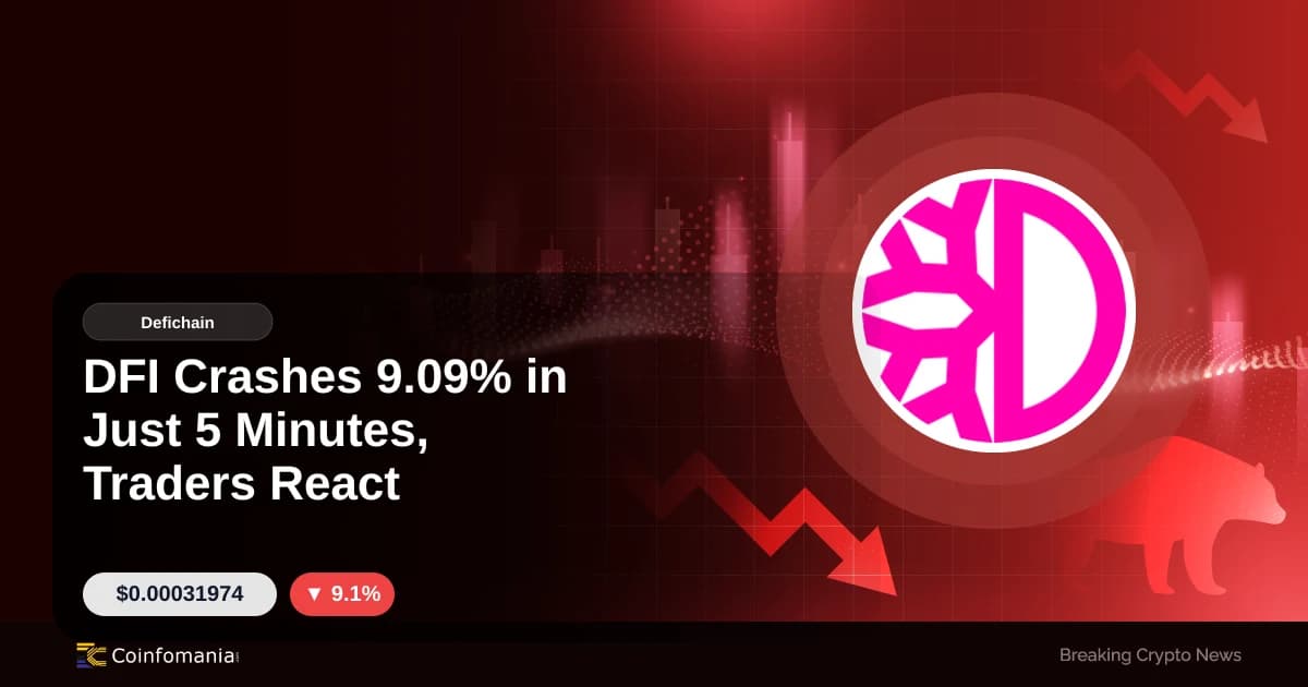 DFI-Preis heute: Kurs stürzt in 5 Minuten um 9,09% ab