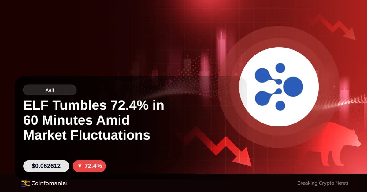 ELF Tumbles 72.4% in 60 Minutes Amid Market Fluctuations