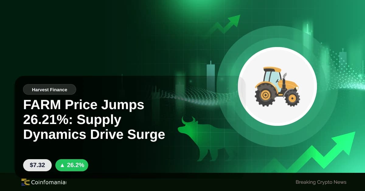 FARM Price Jumps 26.21%: Supply Dynamics Drive Surge