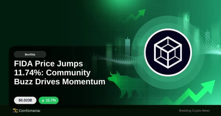 FIDA Price Jumps 11.74%: Community Buzz Drives Momentum