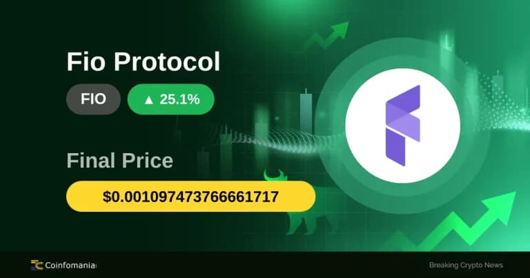 سعر FIO يرتفع بنسبة 25.09%: ماذا تعني هذه الزيادة