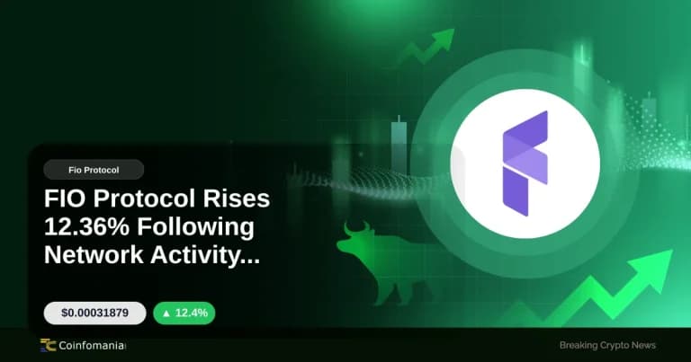 FIO Protocol Rises 12.36% Following Network Activity Boost