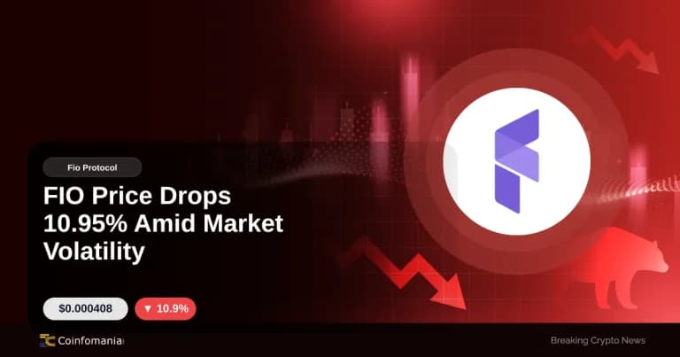 FIO Price Drops 10.95% Amid Market Volatility