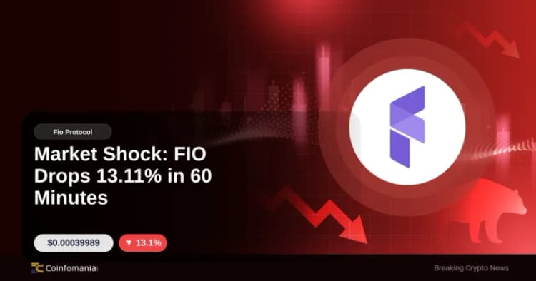 Market Shock: FIO Drops 13.11% in 60 Minutes