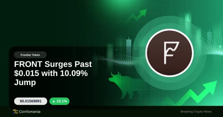 FRONT Surges Past $0.015 with 10.09% Jump
