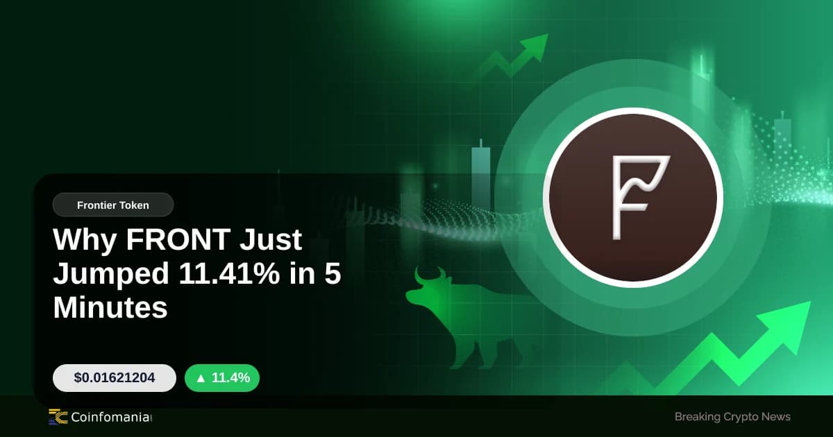 Why FRONT Just Jumped 11.41% in 5 Minutes