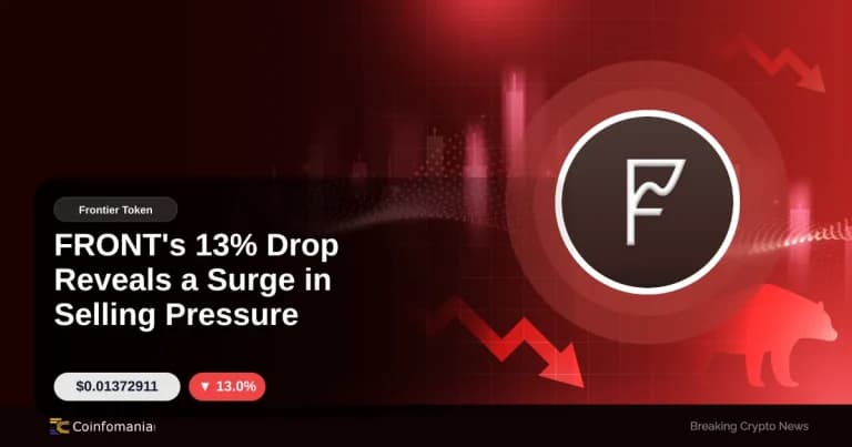 FRONT’s 13% Drop Reveals a Surge in Selling Pressure