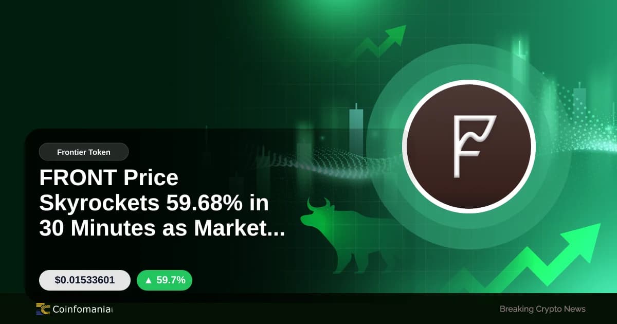 FRONT Price Skyrockets 59.68% in 30 Minutes as Market Shifts