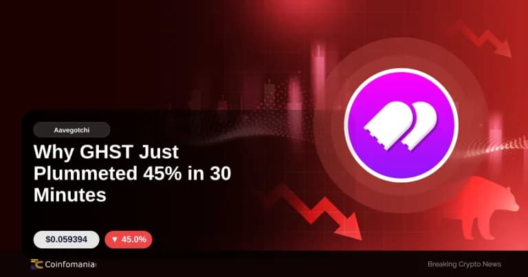 Perché GHST è crollato del 45% in 30 minuti