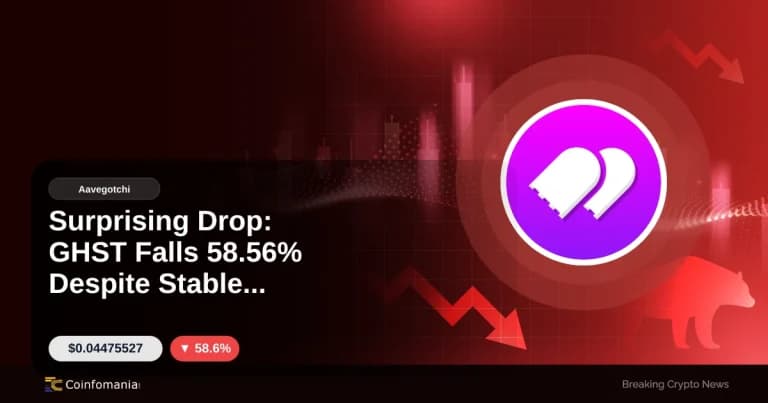 Surprising Drop: GHST Falls 58.56% Despite Stable Market