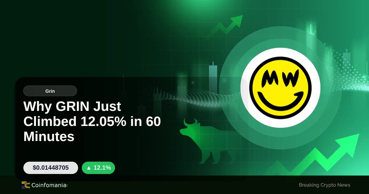 Why GRIN Just Climbed 12.05% in 60 Minutes