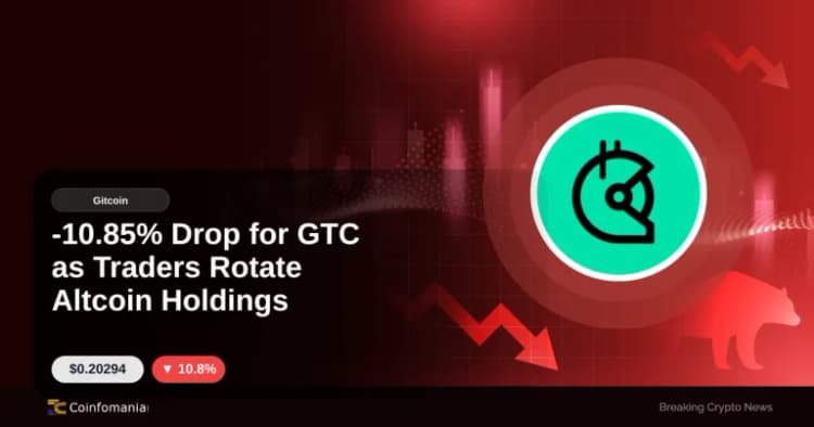 GTC Harga Hari Ini Turun 10,85% Saat Pedagang Rotasi Altcoin