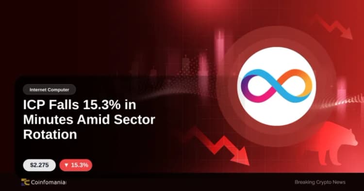 ICP Falls 15.3% in Minutes Amid Sector Rotation