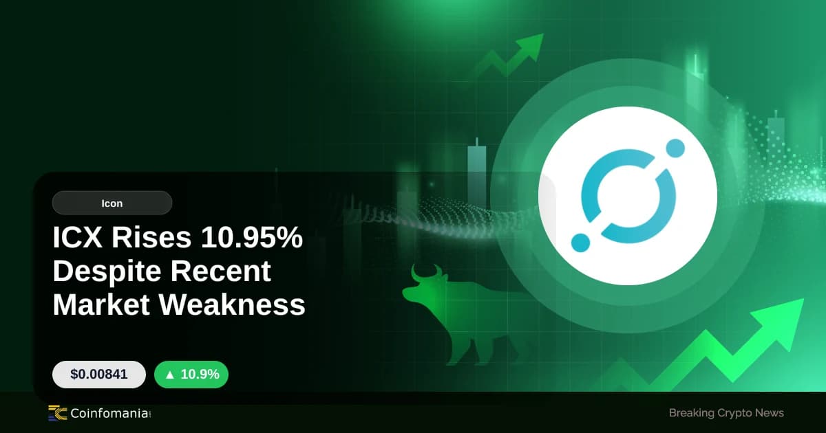 ICX Rises 10.95% Despite Recent Market Weakness