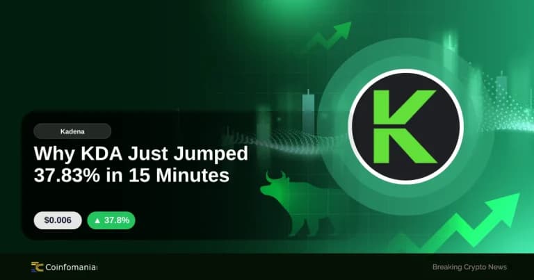 Why KDA Just Jumped 37.83% in 15 Minutes