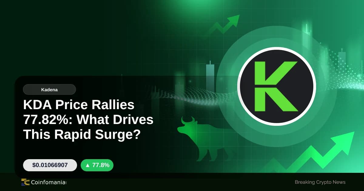 KDA Price Rallies 77.82%: What Drives This Rapid Surge?