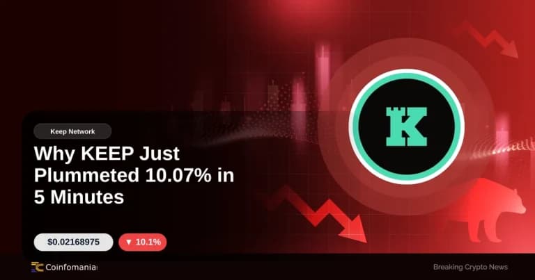 Why KEEP Just Plummeted 10.07% in 5 Minutes