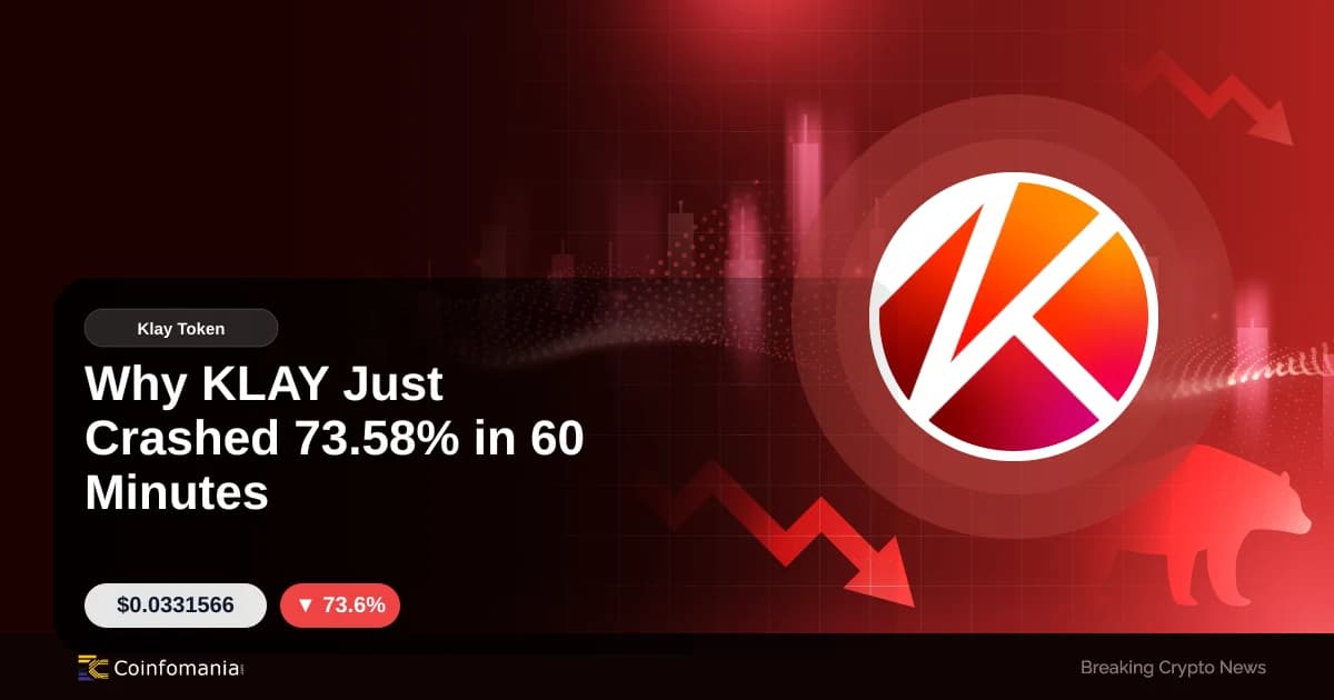 Why KLAY Just Crashed 73.58% in 60 Minutes