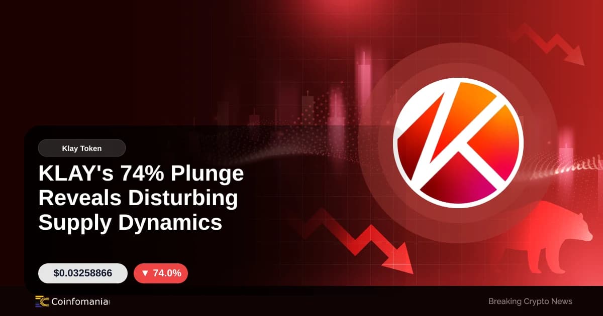 KLAY’s 74% Plunge Reveals Disturbing Supply Dynamics