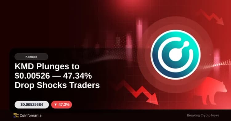 KMD Plunges to $0.00526 — 47.34% Drop Shocks Traders