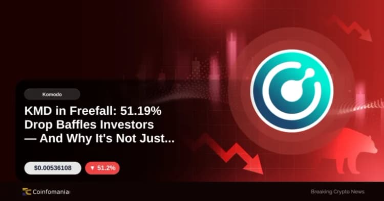 KMD в свободном падении: 51,19% падения смущает инвесторов И почему это не просто шутки