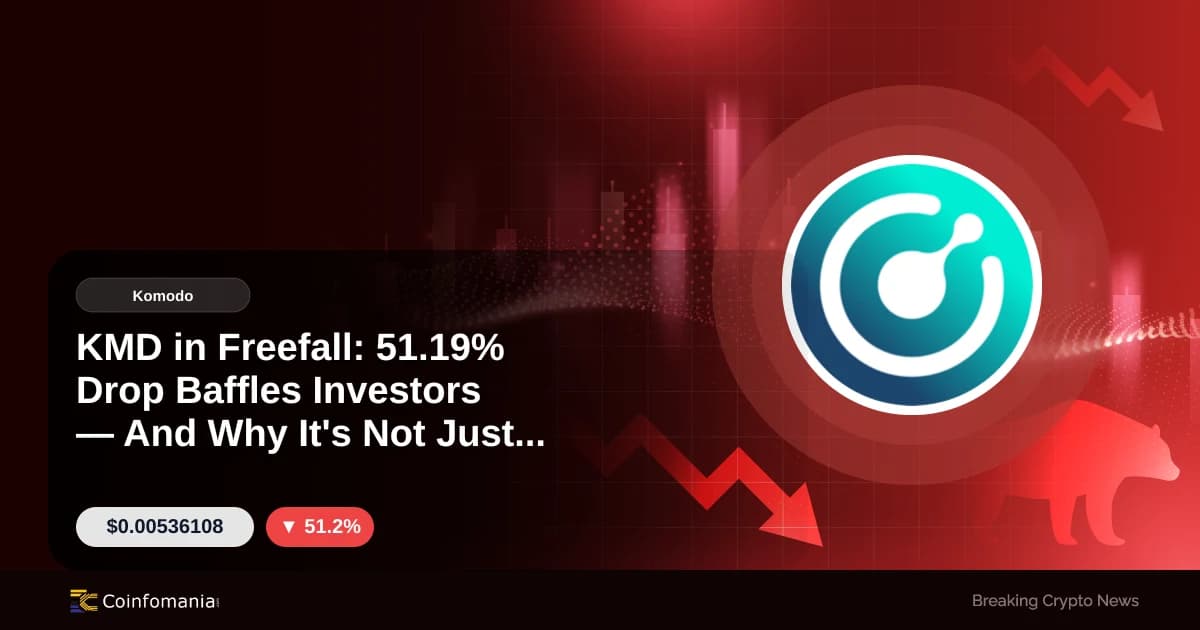 KMD in Freefall: 51.19% Drop Baffles Investors — And Why It’s Not Just Hype