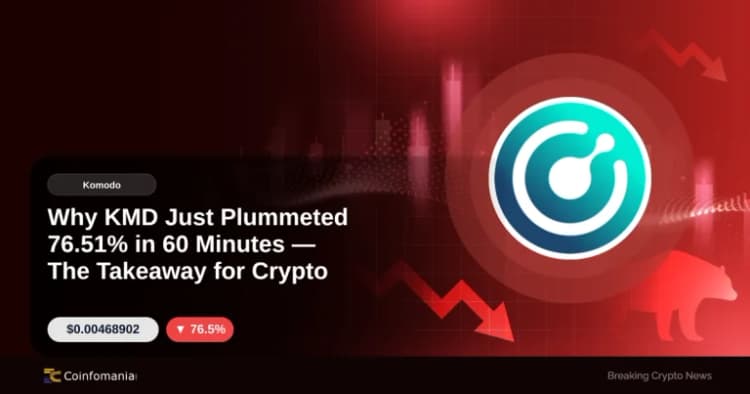 Hvorfor KMD bare falt 76,51% på 60 minutter The Takeaway for Crypto