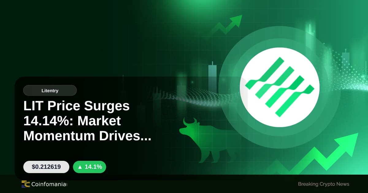 LIT Price Surges 14.14%: Market Momentum Drives Growth