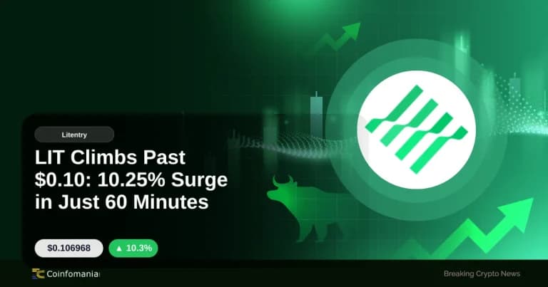 LIT Climbs Past $0.10: 10.25% Surge in Just 60 Minutes