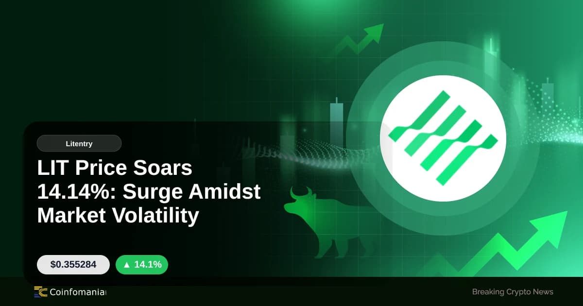 LIT Price Soars 14.14%: Surge Amidst Market Volatility
